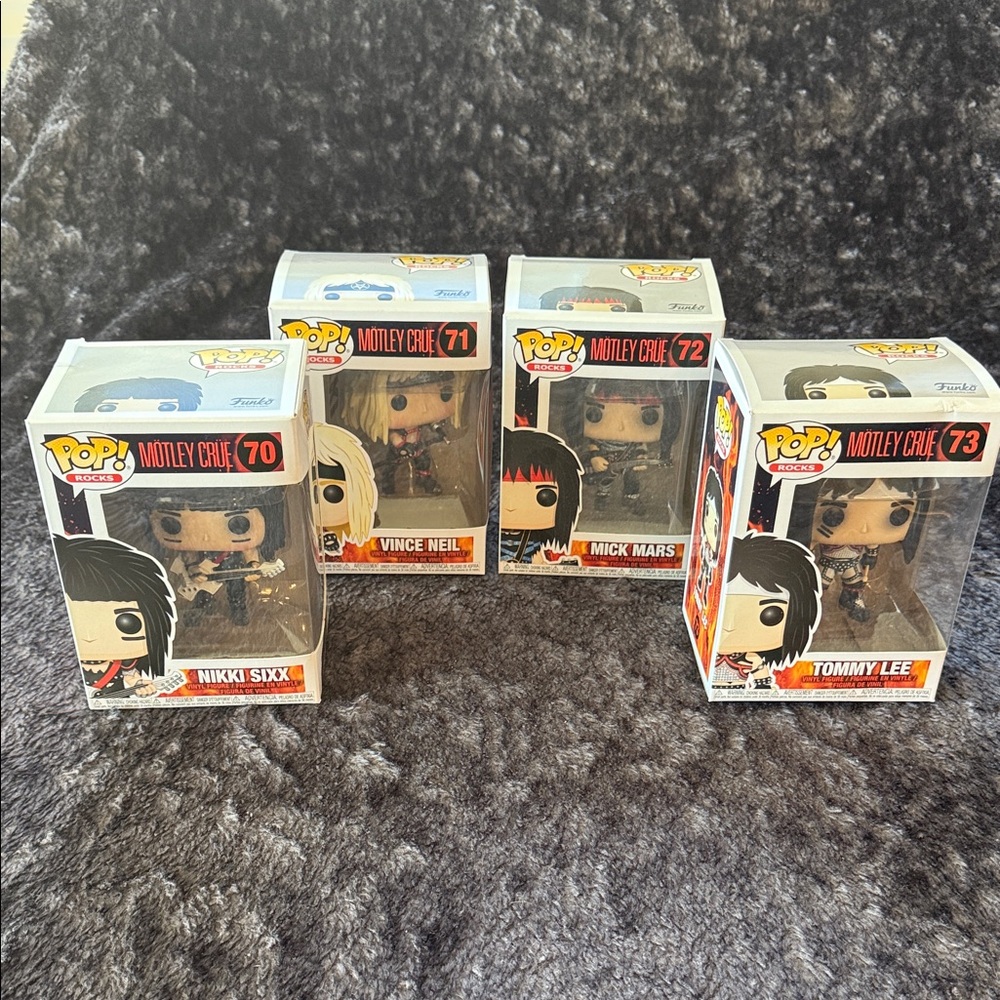 Motley Crue Funko Pop set … New in Boxes - Picture 2 of 13